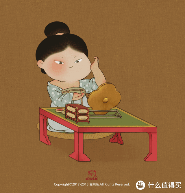 以胖为美的“唐范儿”来了!她把古画唐诗化为圆脸美人,简直萌哭了!