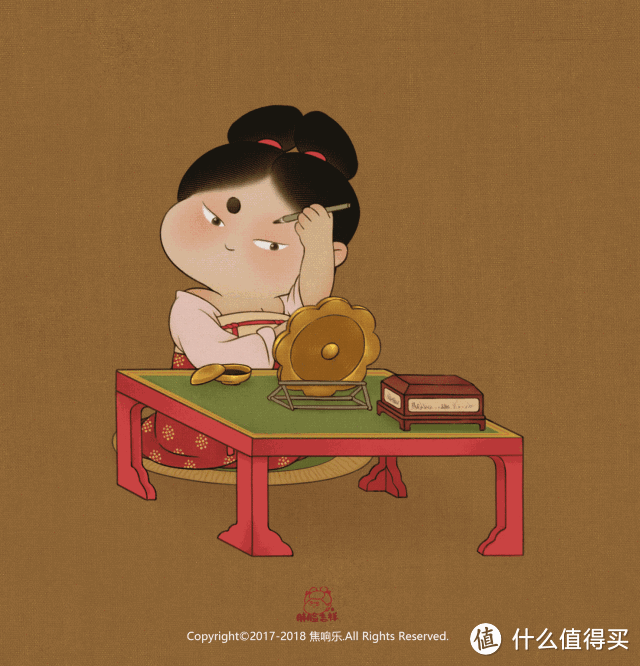 以胖为美的“唐范儿”来了!她把古画唐诗化为圆脸美人,简直萌哭了!