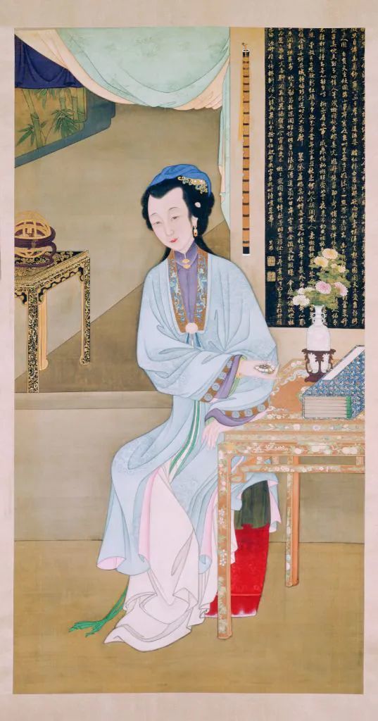 在绝美的中国古画里，我们窥见了千百年间的女性生活​