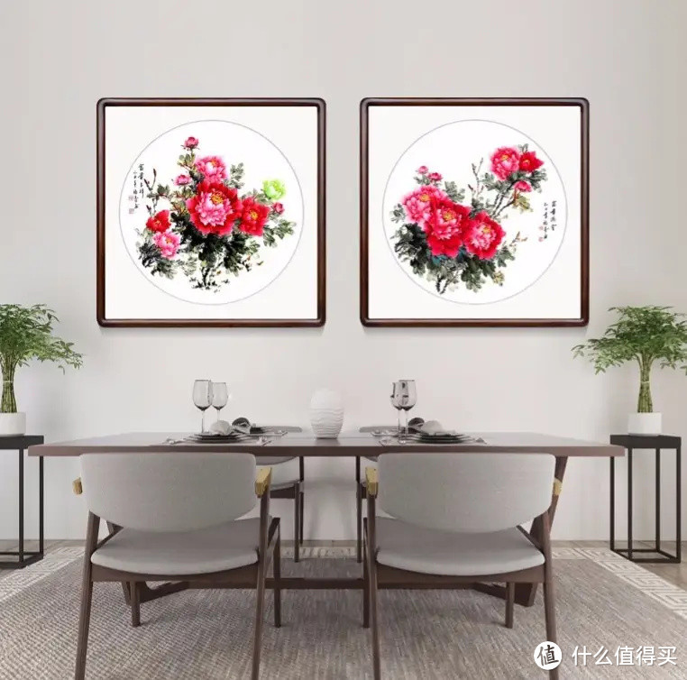 客厅装饰,积善字画成主要的选择,可营造氛围